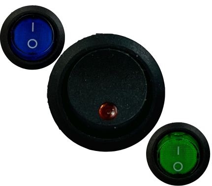 Mini Rocker Switch 3 pins 12V M20